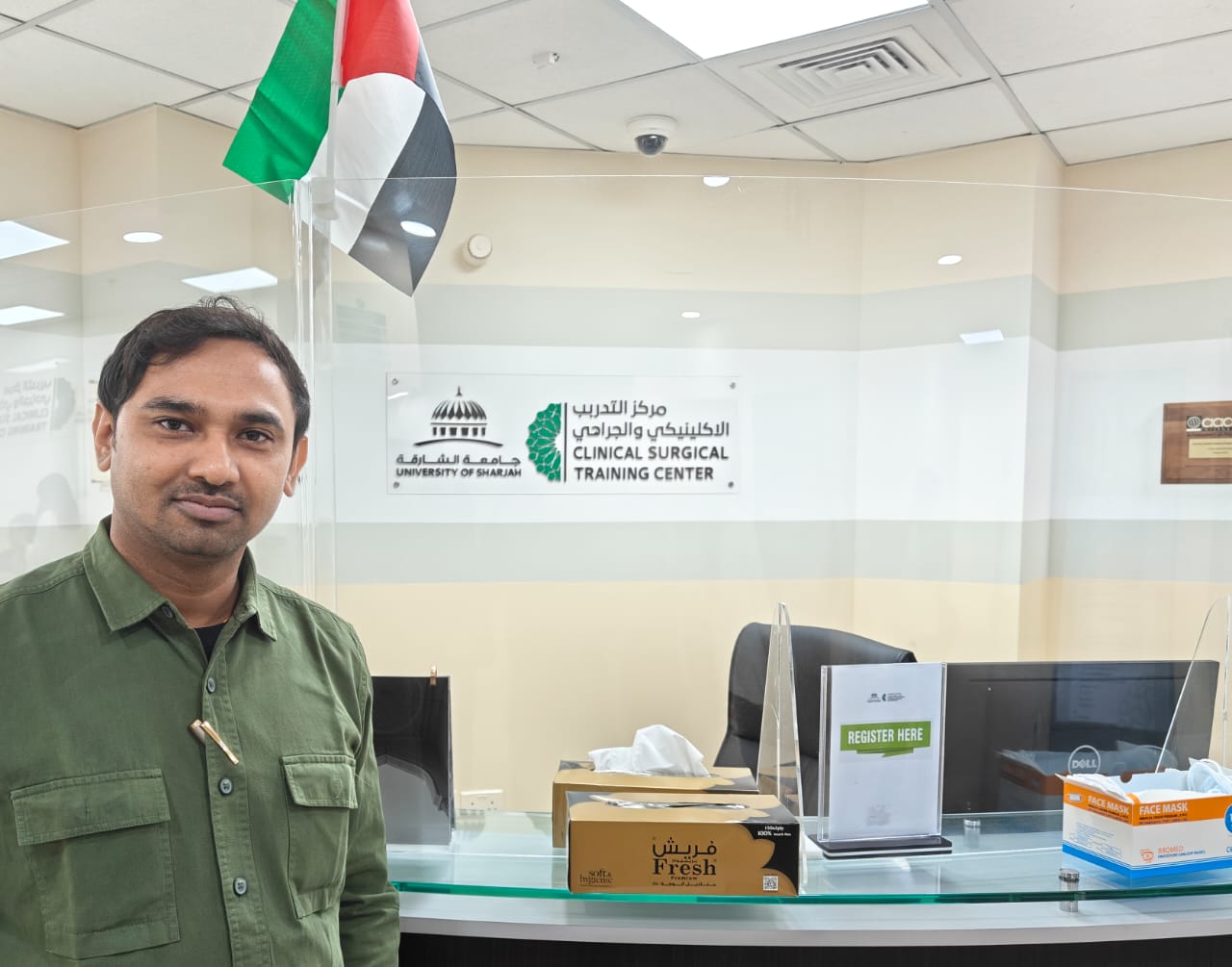 Medical research collaboration at University of Sharjah